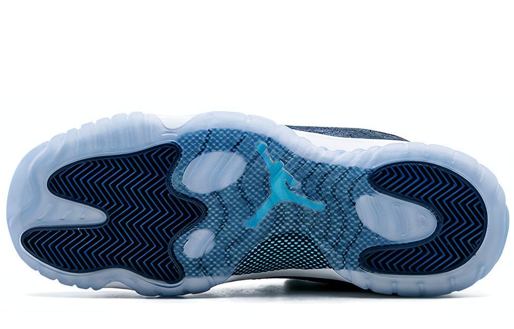 Женские кроссовки Jordan Air Jordan 11 Retro Low Blue Moon (синие) — 月光蓝/偏光蓝/蓝 — фото 5
