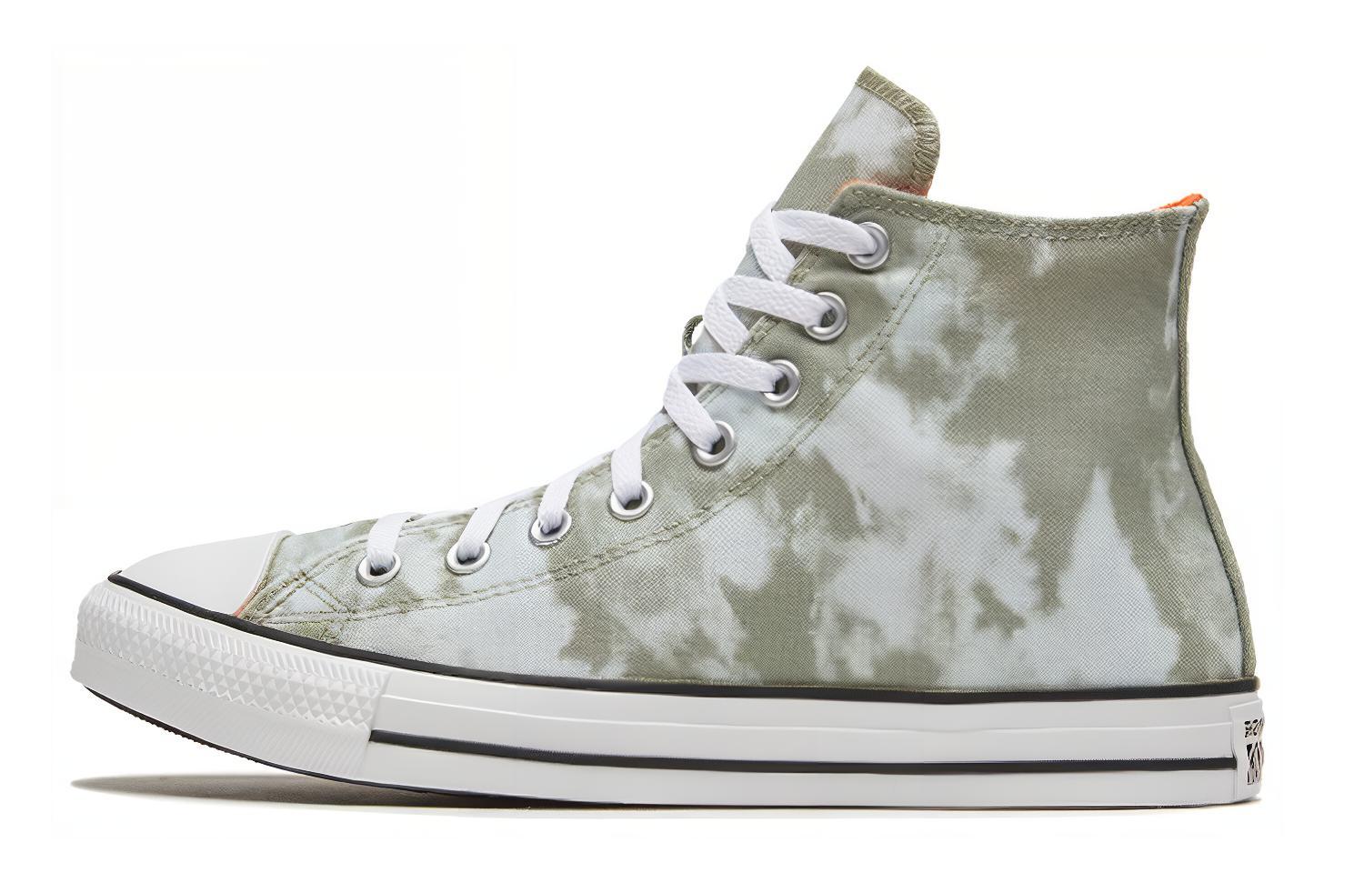 Кеды Converse Chuck Taylor All Star (серые) — 扎染 — фото 1