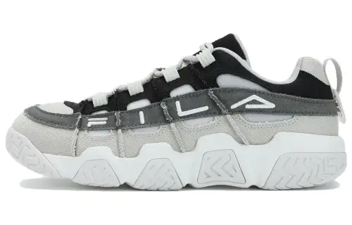 FILA Barricade Basketball Shoes 'White Grey Black'