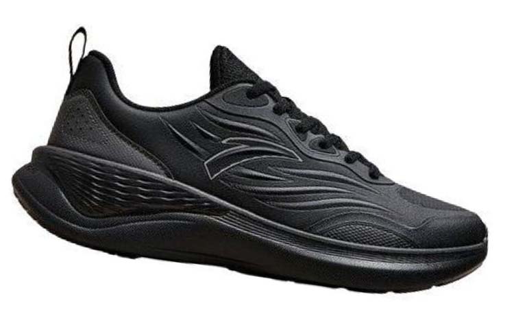 Anta Cushioning, Wear Resistant Low top Training Shoes Men’s Black Gray