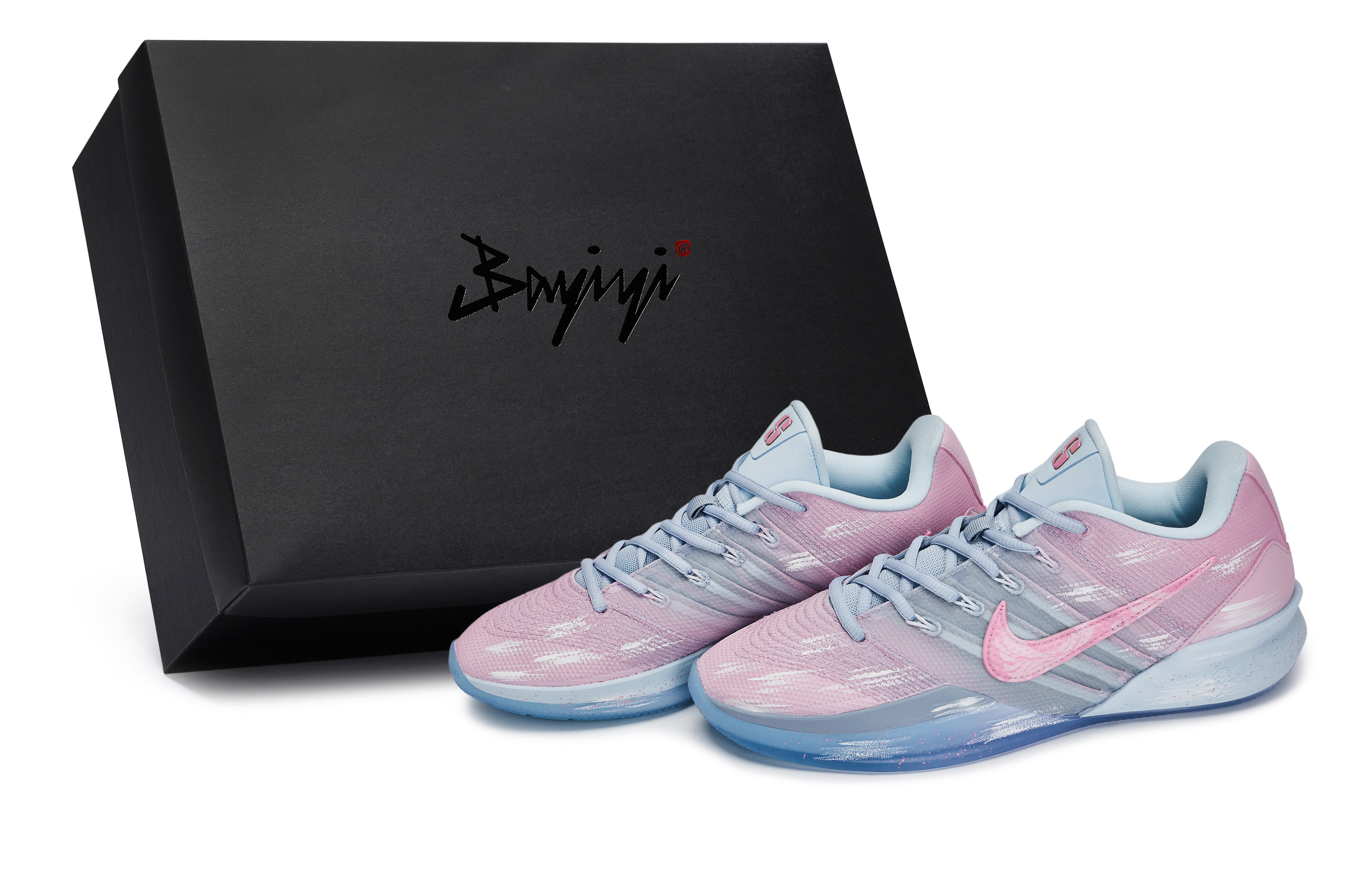 Nike Sabrina 3 811 Manufacturing, Pink Ocean, Special Shoe Box Abrasion Resistant Low top Basketball Shoes Unisex