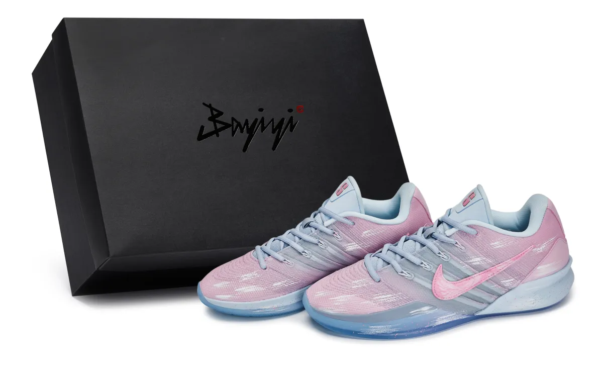 Nike Sabrina 3 811 Manufacturing, Pink Ocean, Special Shoe Box Abrasion Resistant Low top Basketball Shoes Unisex