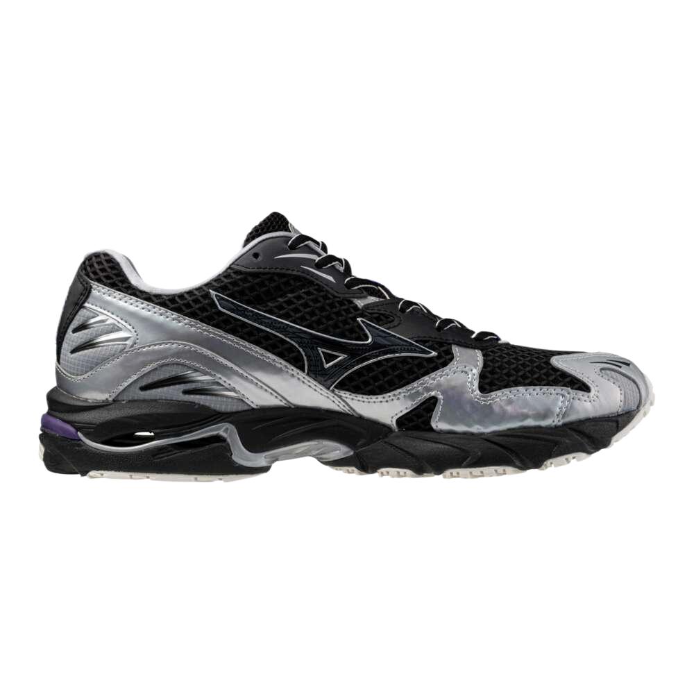 Mizuno Wave Rider 10 Comfortable Abrasion Resistant Low top Training Shoes Unisex Black