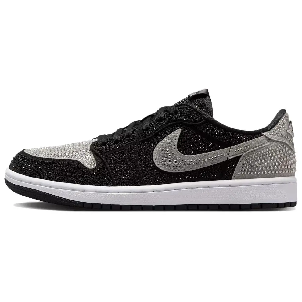 Jordan 1 Retro Low Og Swarovski Stealth Women's