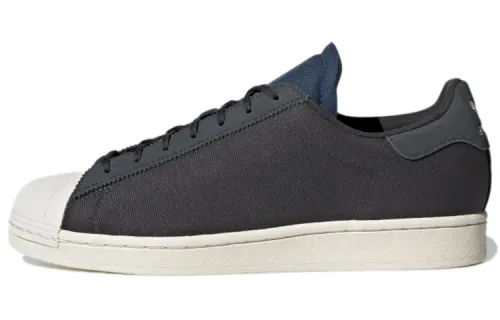 Adidas Originals Superstar Collection Low top Skateboard Shoes Unisex Graphite Black