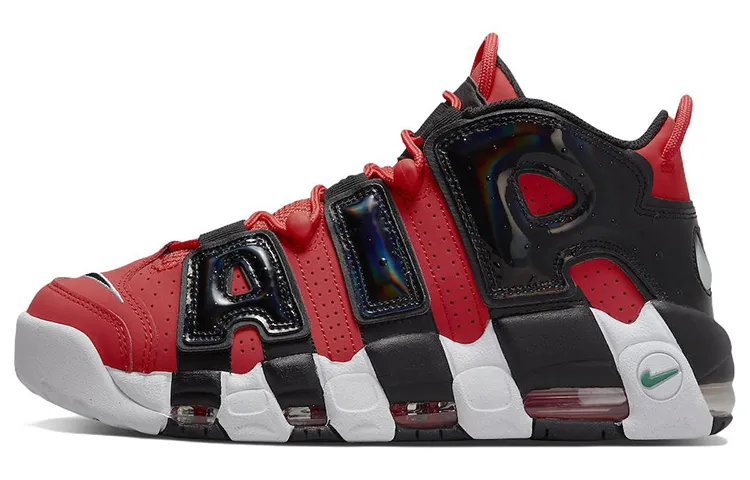 Nike Air More Uptempo I Got Next Leather Cushioning Slip Resistant Abrasion Resistant Lightweight Mid top
