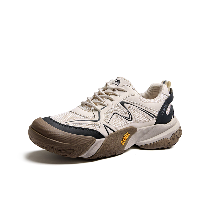 CAMEL Cushioning Slip Resistant Abrasion Resistant Low top Mountaineering Shoes Men’s
