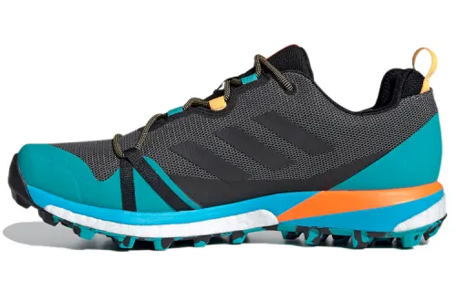 Adidas Terrex Skychaser Mountaineering & Hiking Shoes Men's Low Top Gray/Blue/Orange/White
