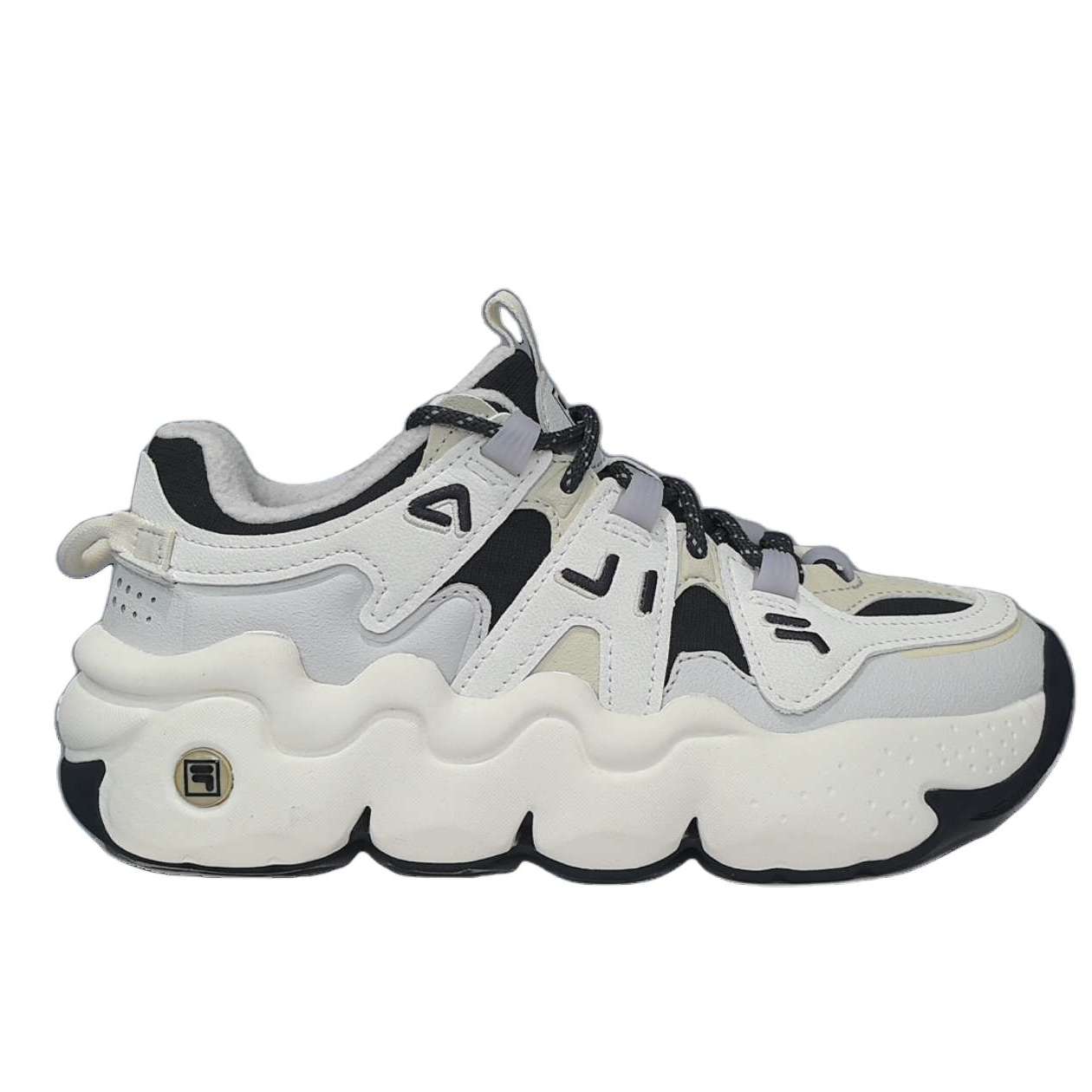 FILA Cushioning Low top Vintage Basketball Shoes Women’s White Black