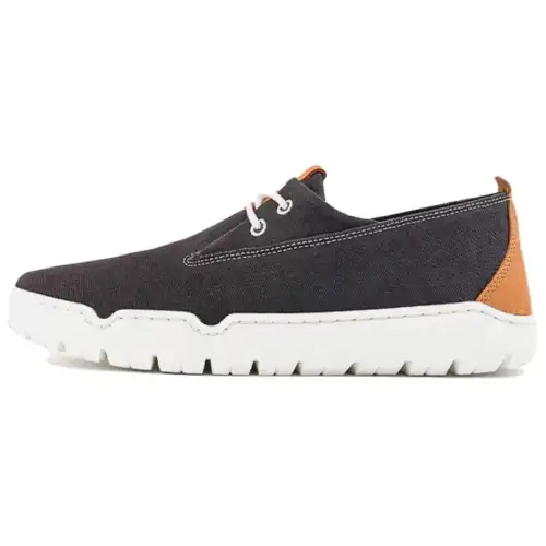 Timberland Slip Resistant, Abrasion Resistant, Lightweight Low top Canvas Shoes Men's Black