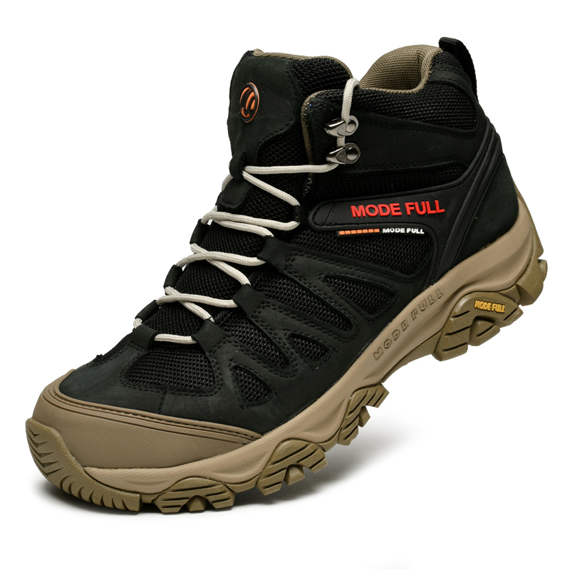 MODE FULL Slip Resistant, Abrasion Resistant, Waterproof High top Mountaineering Shoes Women’s