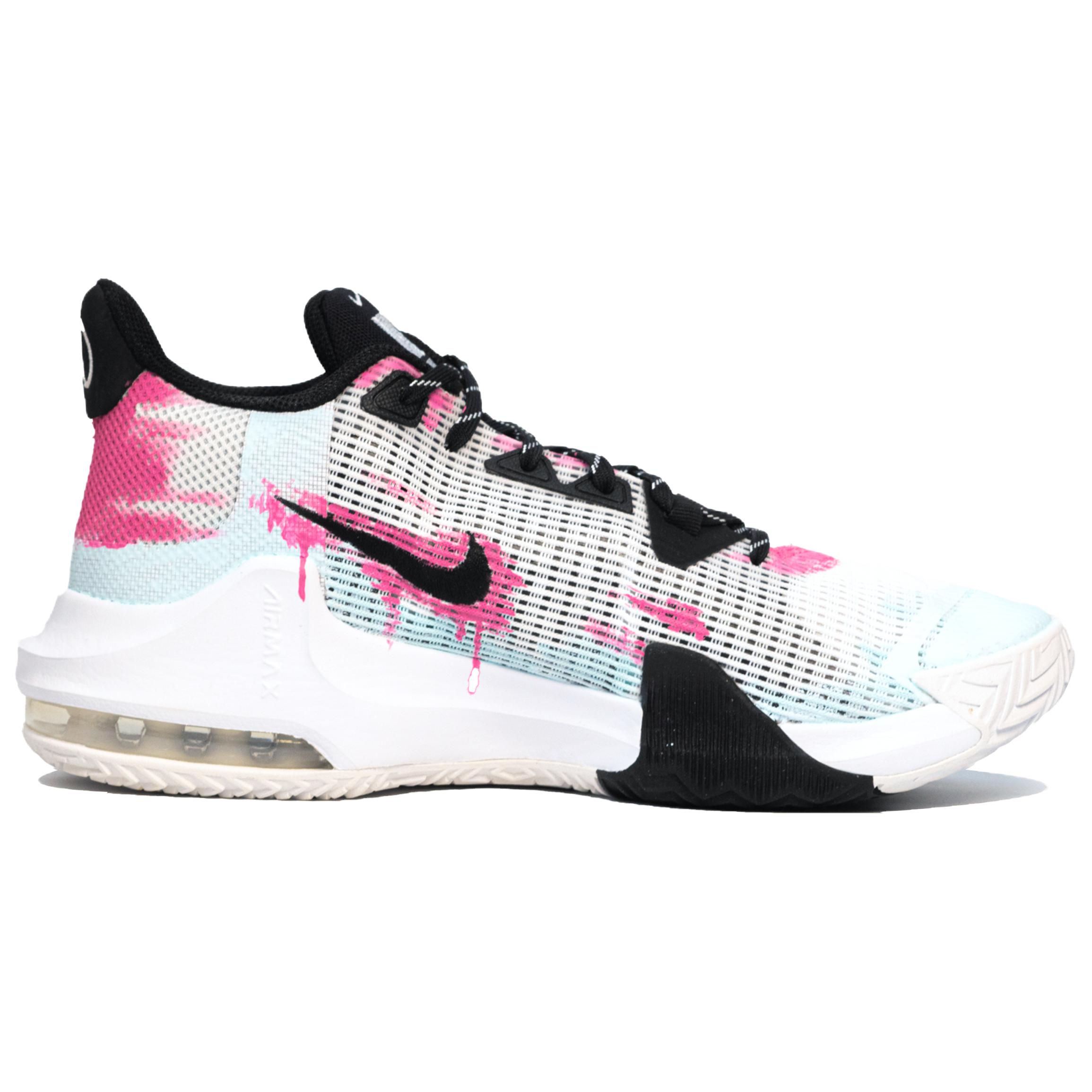 Nike Air Max Impact 3 Cushioning Low top Basketball Shoes Men’s Pink Blue