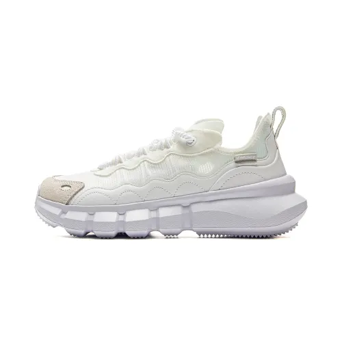 Li Ning Slip Resistant Abrasion Resistant Low top Basketball Shoes Women's White