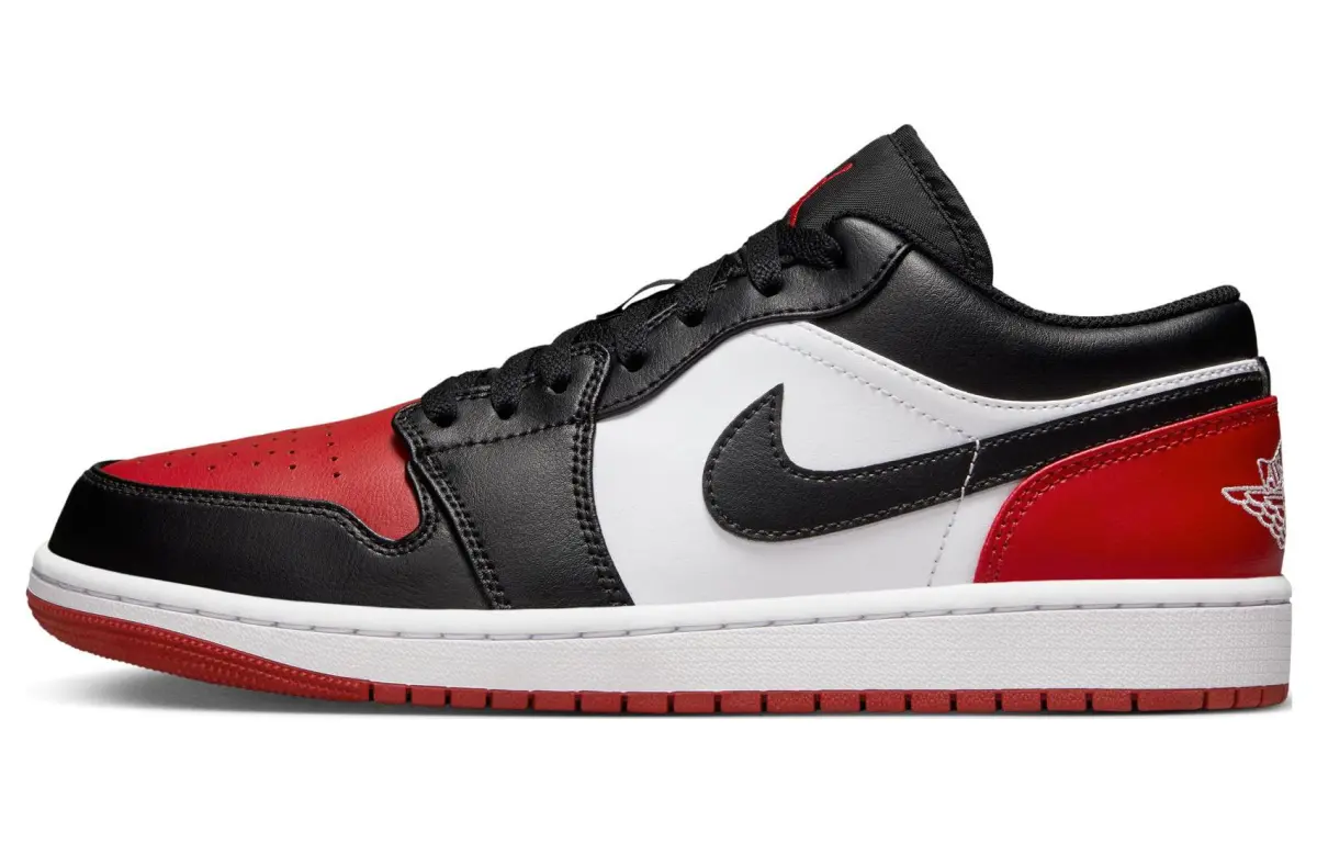 Jordan 1 Low Bred Toe 2.0