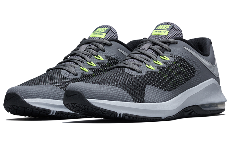 Мужские кроссовки Nike Air Max Alpha Trainer (серые) — фото 3