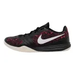 Nike KB Mentality Abrasion Resistant Low top Basketball Shoes Men's Black Red