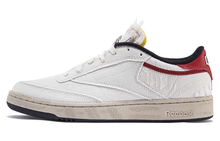 Кеды Reebok Club C 85 (бело-красные)