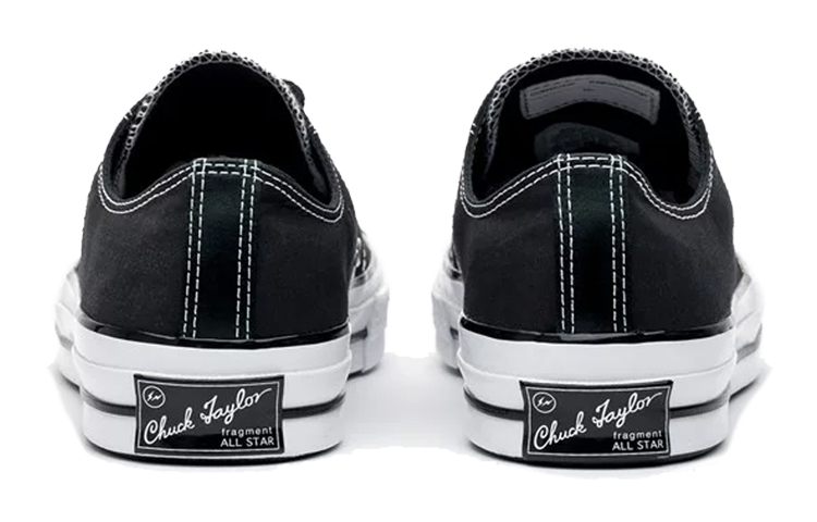 Кеды Fragment Design x Converse All Star 70 Tuxedo Ox (черные) — фото 4