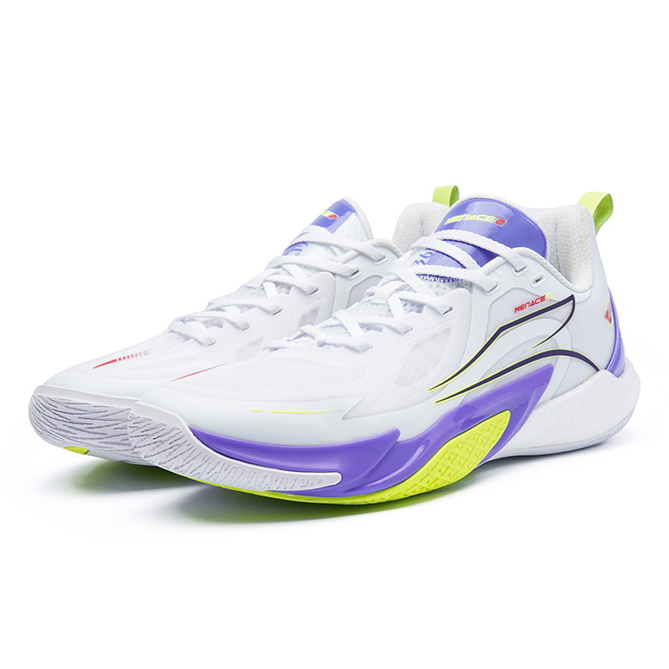 361° Blitz 2 Rebound Breathable Slip Resistant Low top Basketball Shoes Men’s White Blue