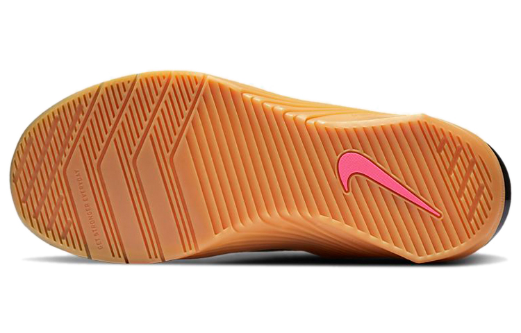 Женские кроссовки Nike Metcon 6 (черно-коричневые с леопардовым принтом) — фото 6