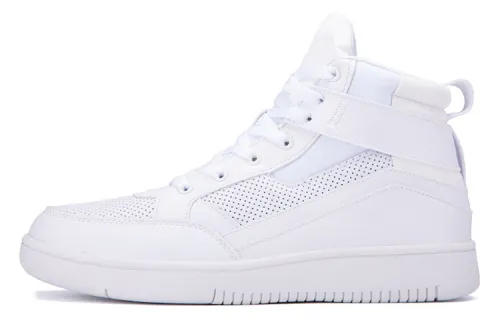 Li Ning Synthetic Leather, Artificial Leather Slip Resistant, Abrasion Resistant, Breathable High top Skateboard Shoes