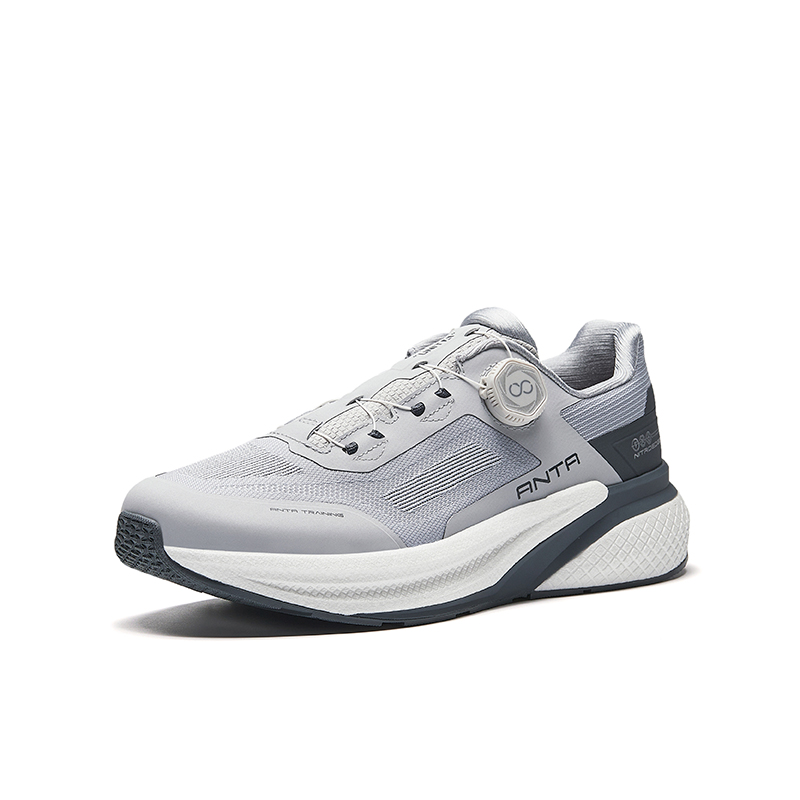 Anta Burning MAX Cushioning, Wear Resistant Low top Training Shoes Men’s Gray