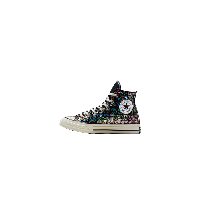 Converse 1970s Chuck Taylor All Star Lace Up High top Canvas Shoes Unisex Black Rose Gold