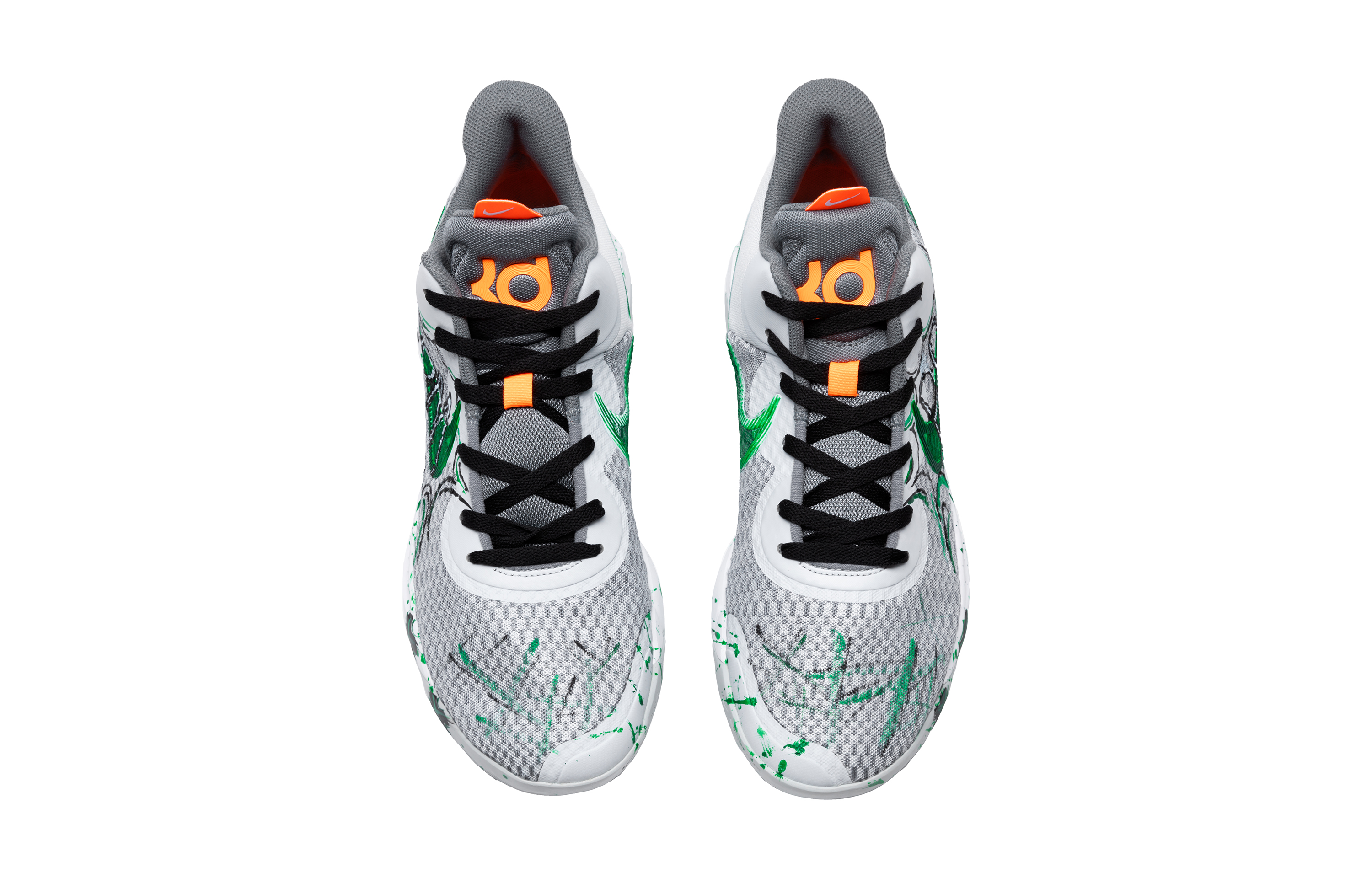 Nike KD Trey 5 IX Cushioning, Wear Resistant Low top Basketball Shoes Unisex Black Green Gray