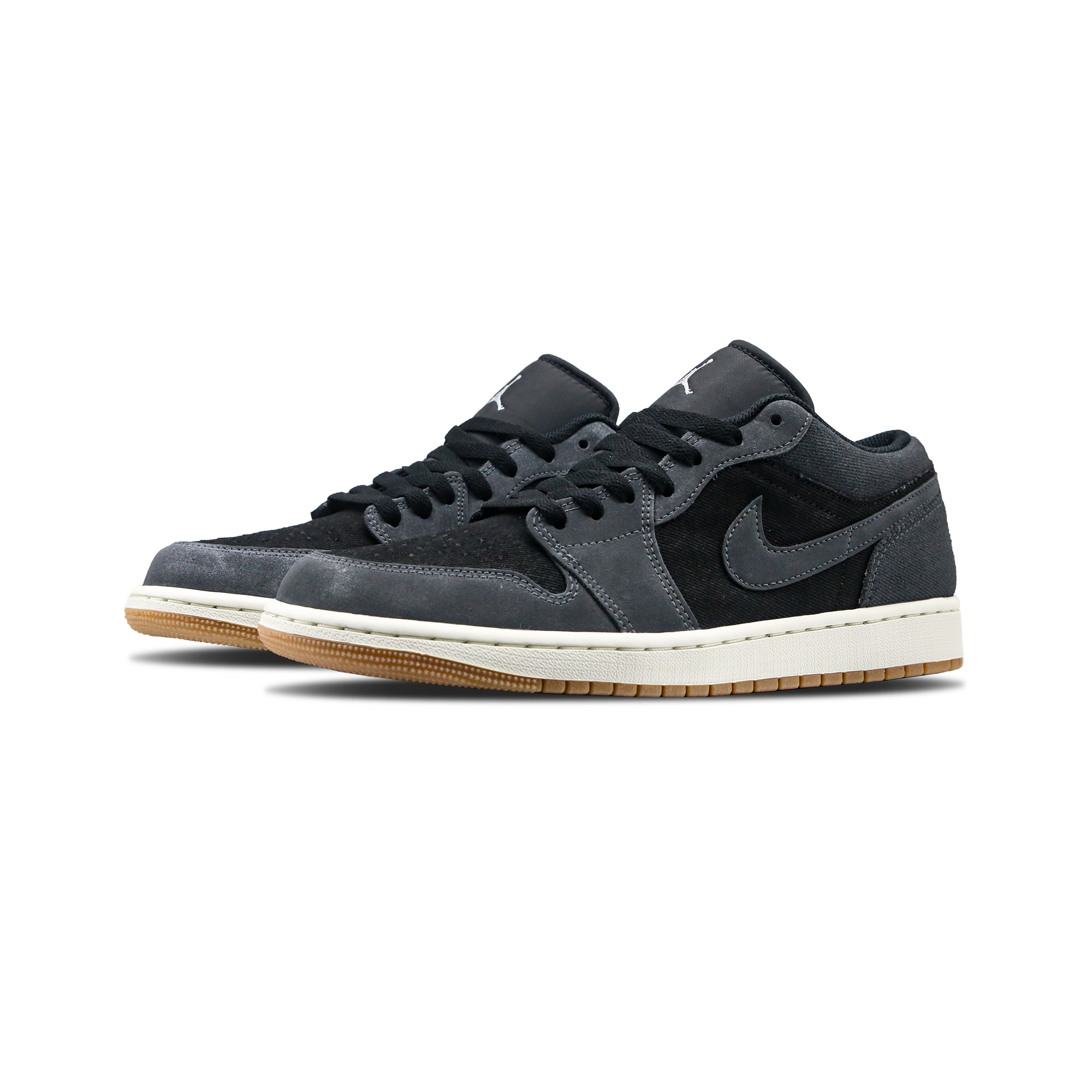 Jordan Air Jordan 1 ‘Stealth Ops’ Abrasion Resistant Low top Vintage Basketball Shoes Men’s Count Gray