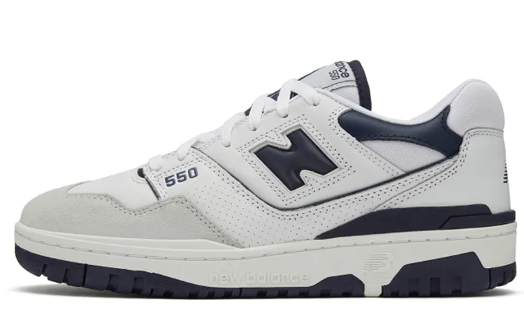 550 New Balance 'White Navy'