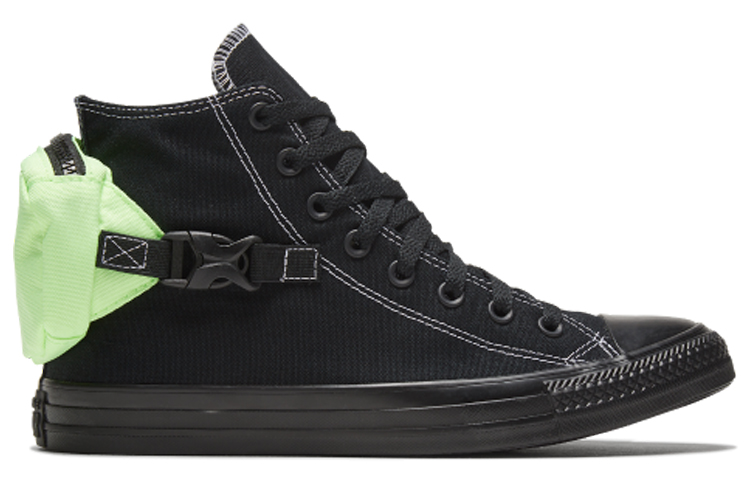Кеды Converse All Star Buckle Up (черные) — фото 2