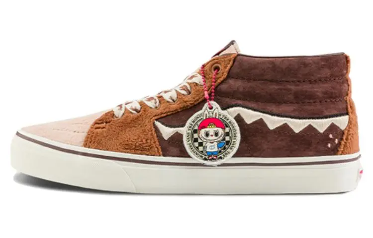 The Monsters X Vans SK8 Mid 'Brown Orange'