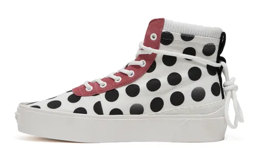 EQLZ EQUALIZER Fault High anti-vulcanization casual trend non-slip high-top sneakers same style for men and women white and black wrong version