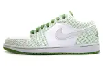 Jordan 1 Phat Low Polka Dot White Chlorophyll