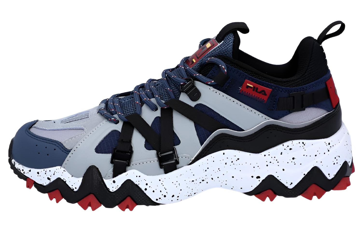 FILA Excursion Leather Cushioning Slip Resistant Abrasion Resistant Low top Basketball Shoes