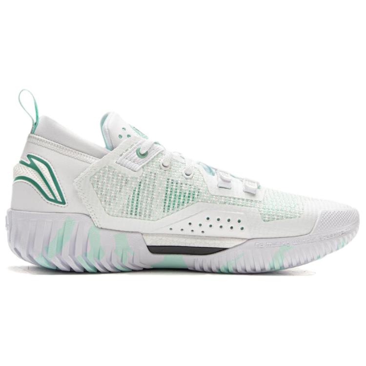 Li Ning BadFive 3 Low Cushioning, Wear Resistant Low top Basketball Shoes Men’s Standard White