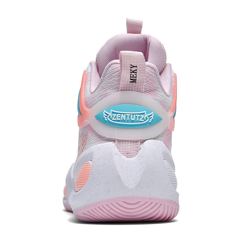 MEKY Rubber Slip Resistant Abrasion Resistant Mid top Basketball Shoes Unisex