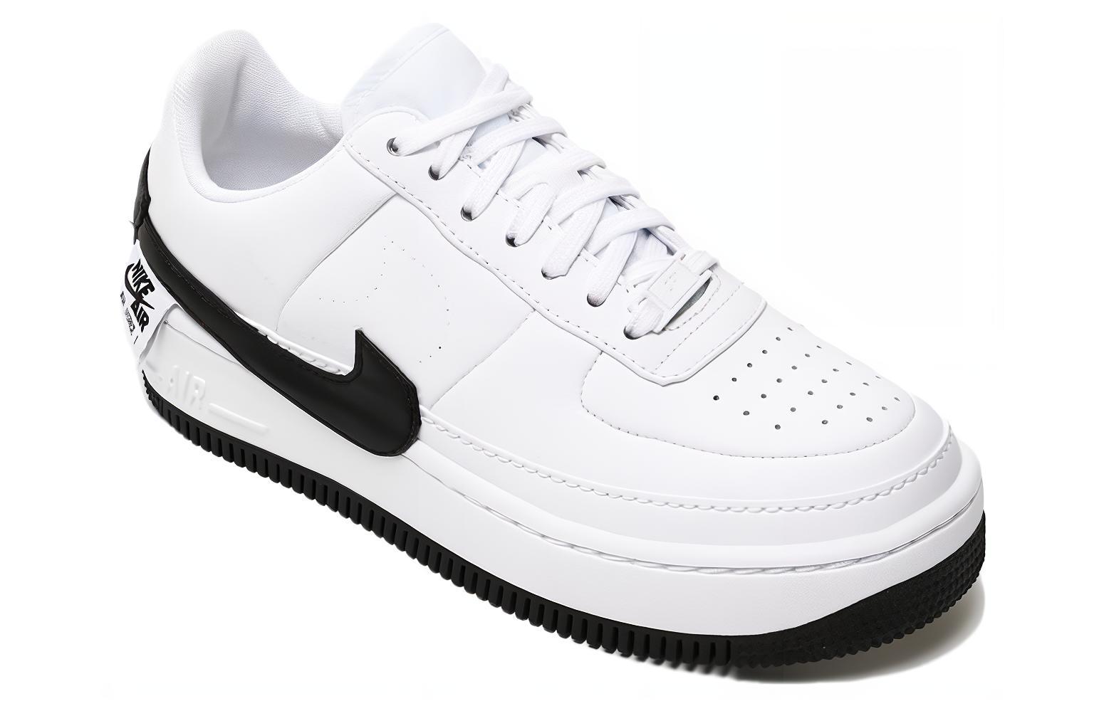 Женские кеды Nike Air Force 1 Jester XX (W) (бело-черные) — Чёрныйбелый — фото 2