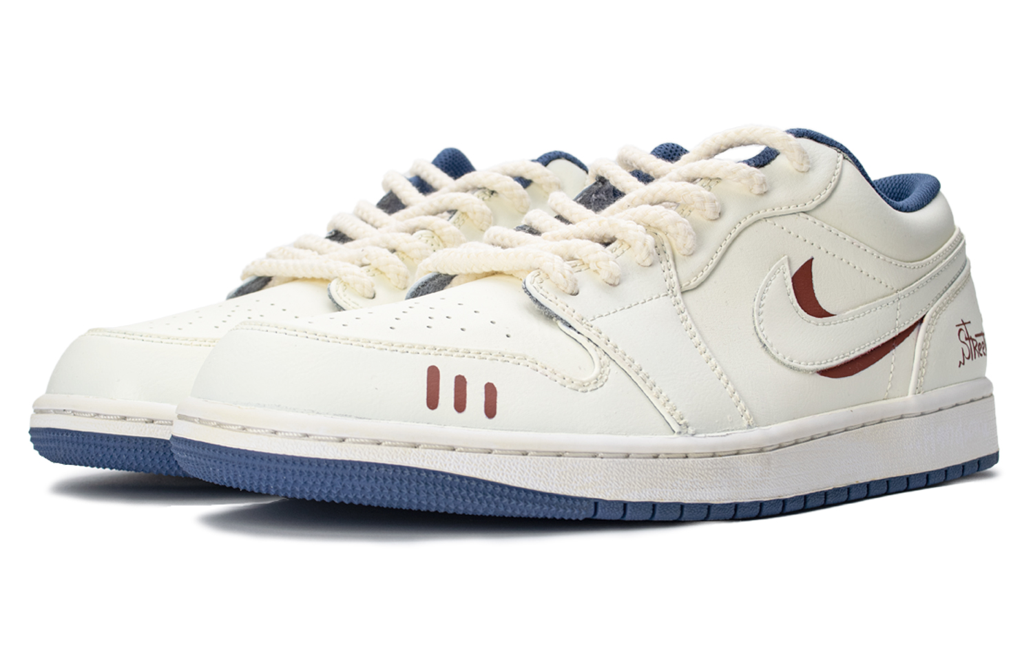 Jordan Air Jordan 1 Low Cushioning Slip Resistant Cushioning Slip Resistant Low top Vintage Basketball Shoes Men’s