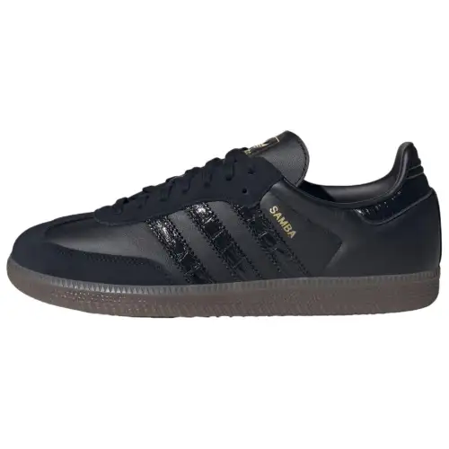 Adidas Originals Samba Abrasion Resistant Abrasion Resistant Low top Skateboard Shoes Unisex Black