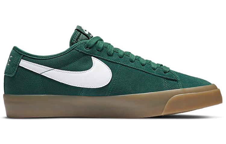 Кеды Nike Blazer Pro GT (бело-зеленые) — фото 2