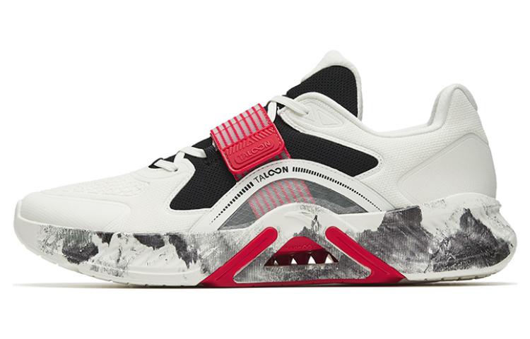 Anta Variety Training Collection Wuer Tai Shan Pro Low top Training Shoes White Black Red