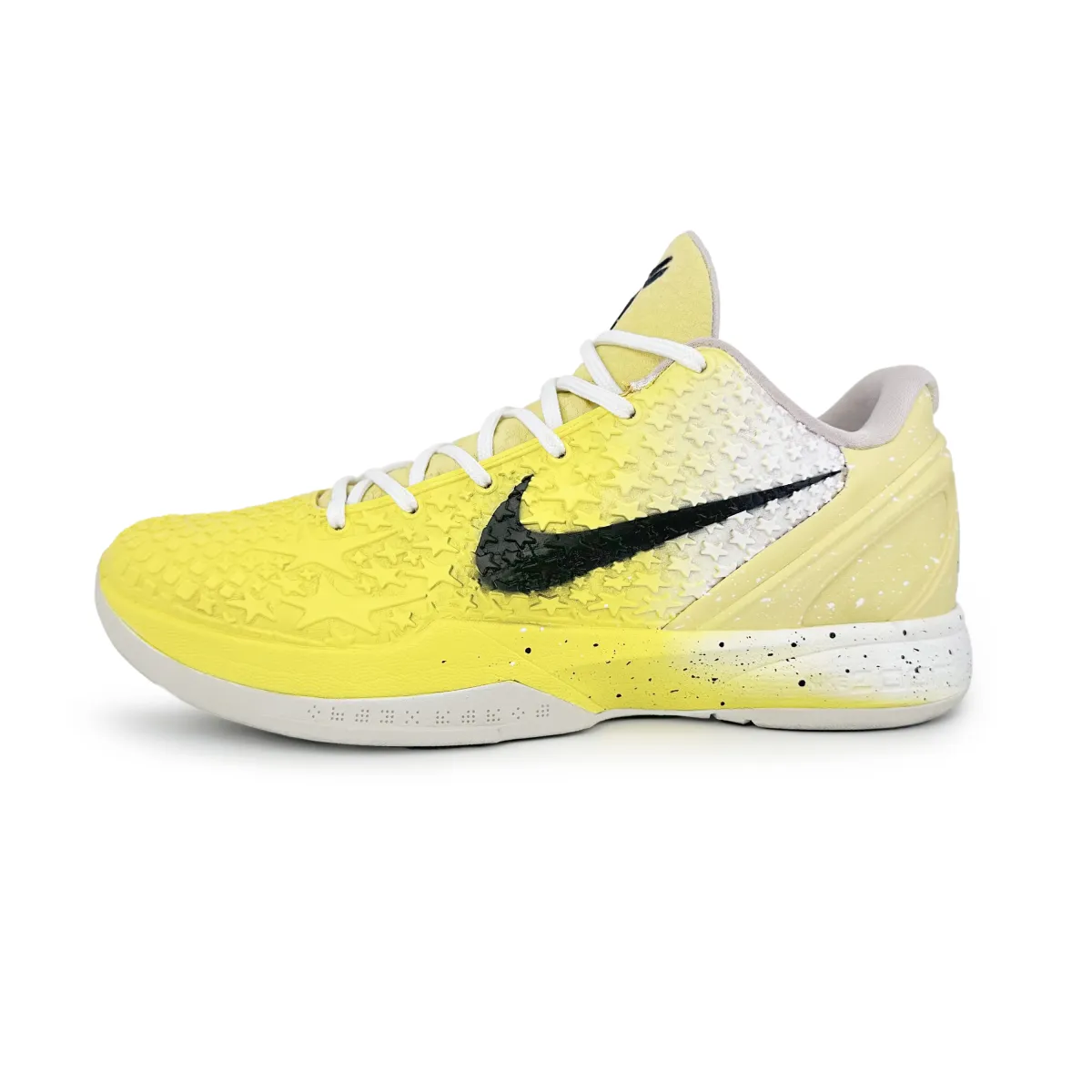 Nike Zoom Kobe 6 Basketball Shoes Men's Low-top Yellow/White/Black