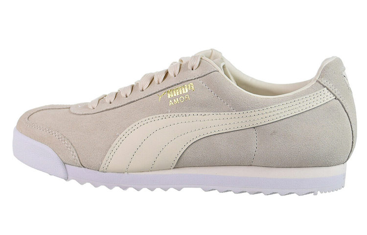 PUMA Roma Suede Running Shoes White/Grey