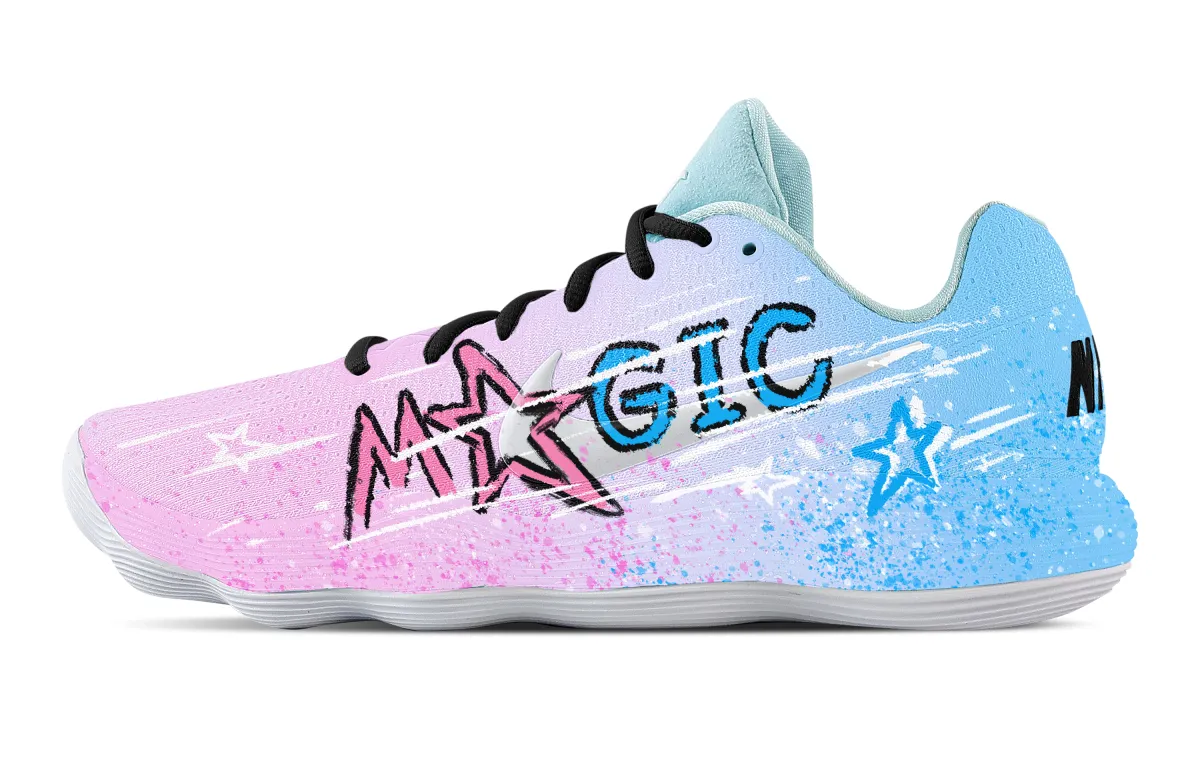 Nike Hyperdunk 2017 Star Track Cushioning Coverage Support Low top Basketball Shoes Men's