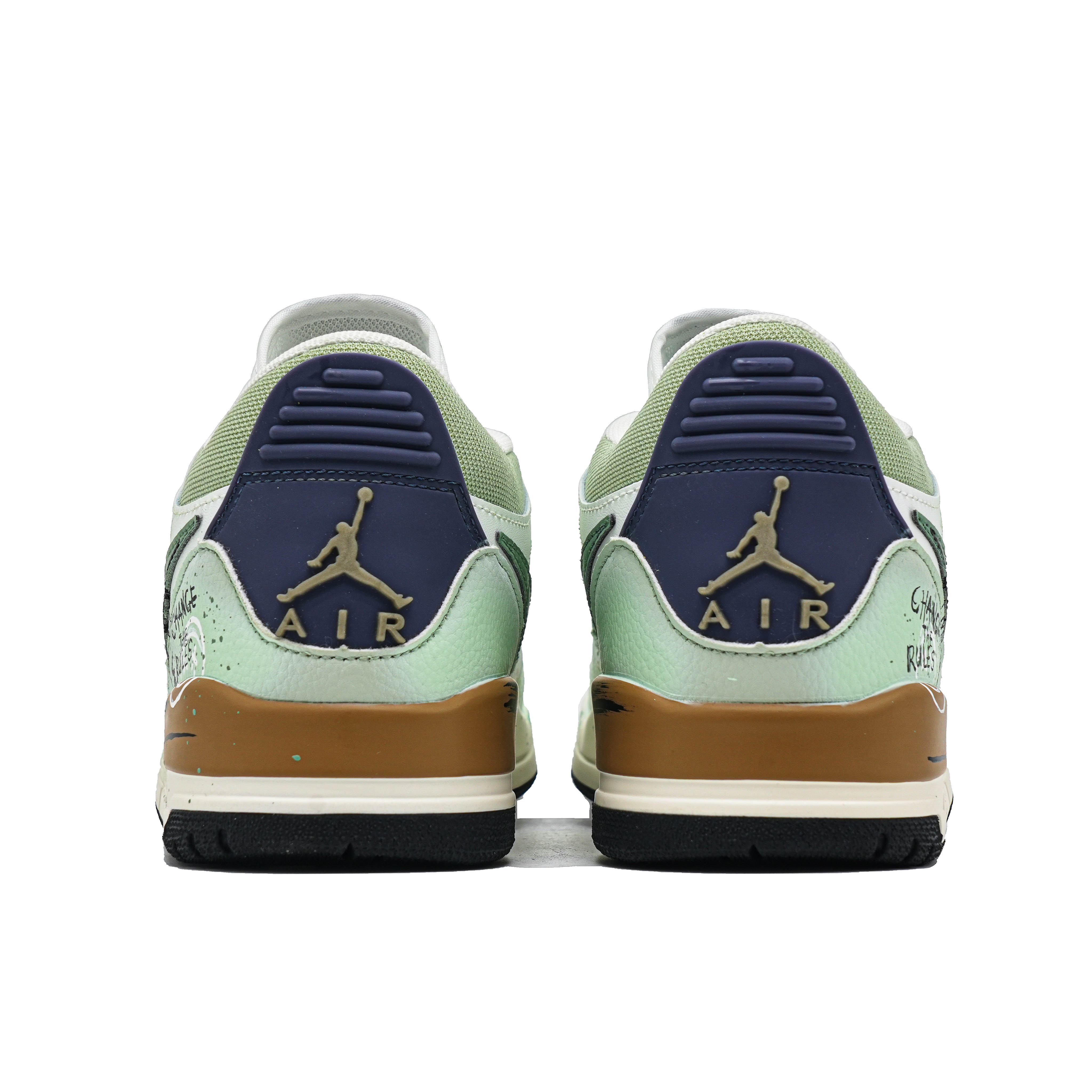 Jordan Legacy 312 Trendy Toy Party Abrasion Resistant Abrasion Resistant Low top Vintage Basketball Shoes Men’s