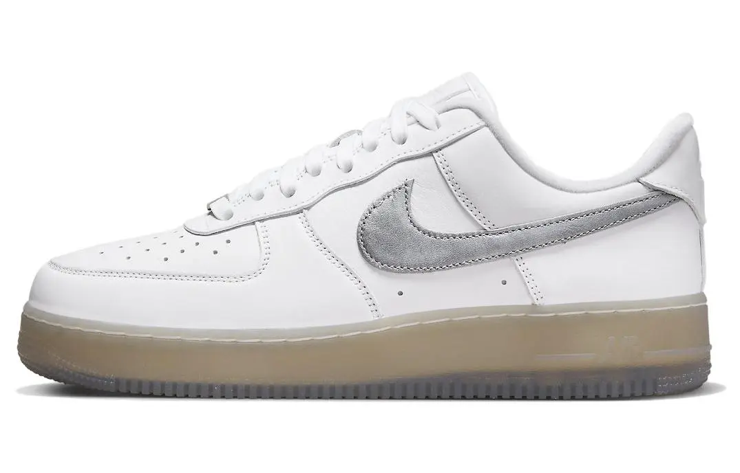 Nike Air Force 1 '07 Premium 'White Metallic Silver'