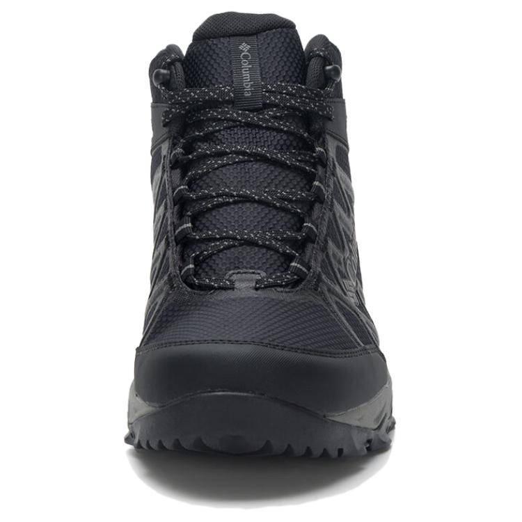 Columbia Peakfreak X2 Outdoor Grip Abrasion Resistant Cushioning Breathable Mid top Hiking Shoes Men’s Black