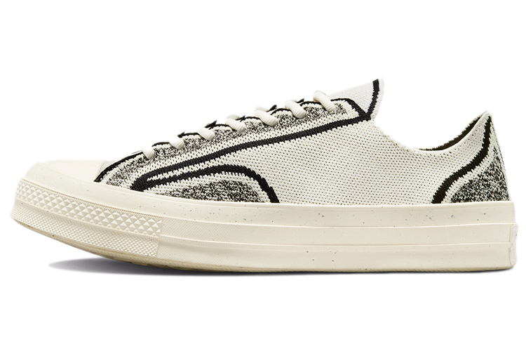 Chuck 70 Renew Converse Knit Low 'Egret Black'