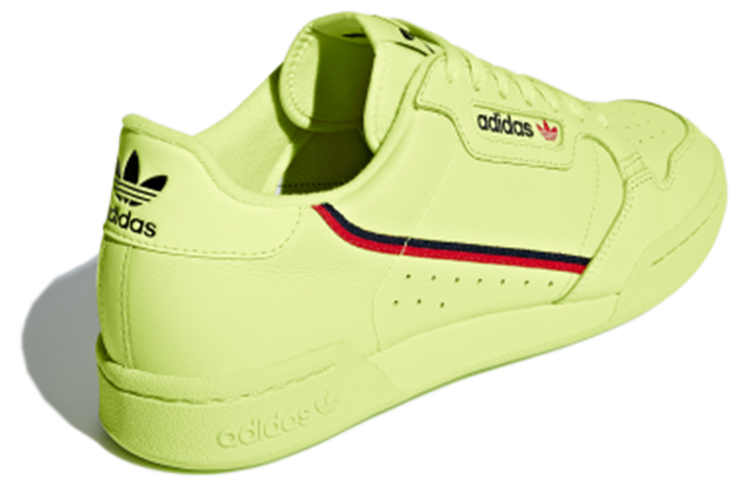 Кеды adidas originals Continental 80 (желто-зеленые) — фото 4